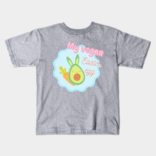 Vegan Easter Egg Kids T-Shirt